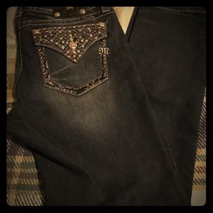 Miss Me Jeans - Miss Me Straight/Skinny Size 34 *Nvr worn* Miss Me Jeans - Miss Me Straight/Skinny Size 34 *Nvr worn*